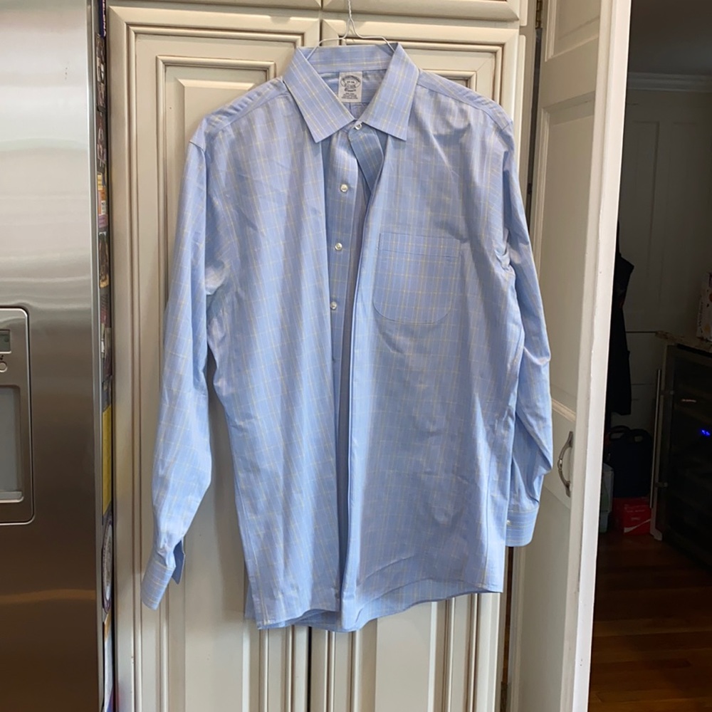 Pre-owned Brooks Brothers Mens Shirt 17/34